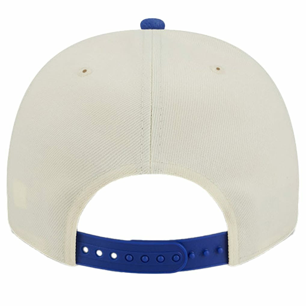 Philadelphia 76ers Illustrated Mascot 2-Toned Pre-Curved A-Frame 9FIFTY Adjustable Hat Cream