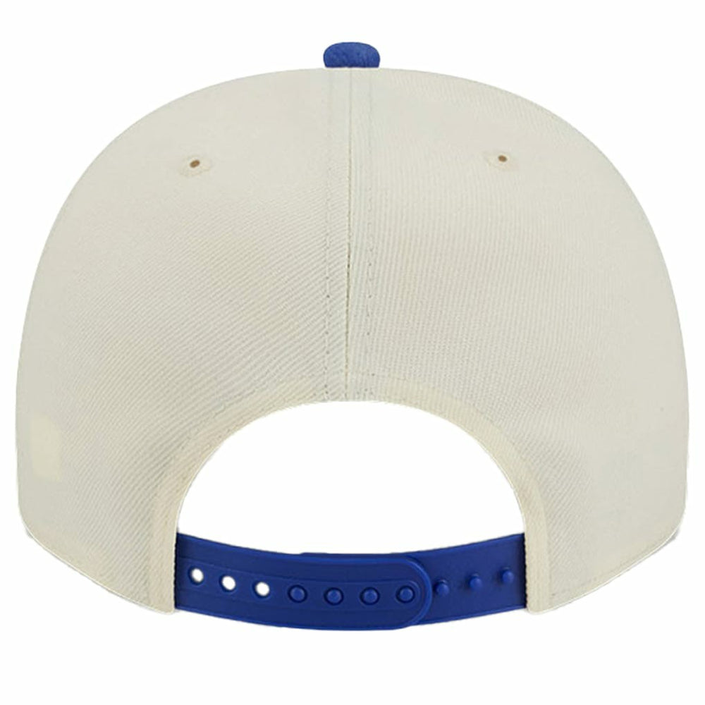 Philadelphia 76ers Illustrated Mascot 2-Toned Pre-Curved A-Frame 9FIFTY Adjustable Hat Cream