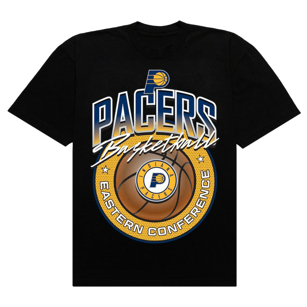 Indiana Pacers Authmade Basketball Mesh Premium T-Shirt Black