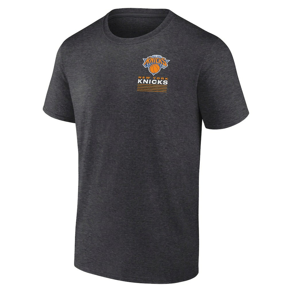 New York Knicks Intense Practice T-Shirt Charcoal