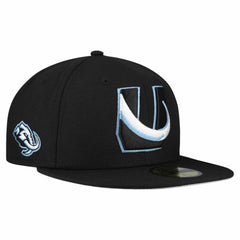 NHL Utah Mammoth New Era Team Secondary 59FIFTY Fitted Hat - Black