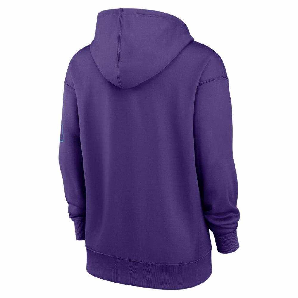 Arizona Diamondbacks Nike Women's Authentic Collection City Connect Therma Hoodie - Purple Hoodies