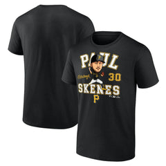 Paul Skenes Pittsburgh Pirates Fanatics Hometown Caricature T-Shirt - Black T-shirts