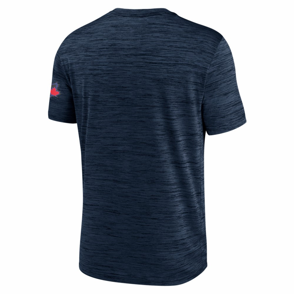 Toronto Blue Jays Nike Authentic Collection City Connect Velocity Dri-FIT T-Shirt - Navy T-shirts