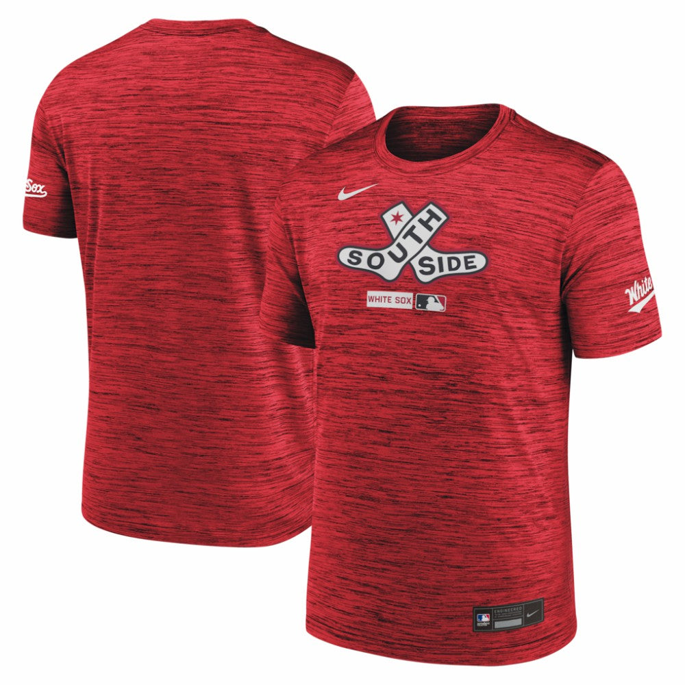 Chicago White Sox Nike Authentic Collection City Connect Velocity Dri-FIT T-Shirt - Red T-shirts