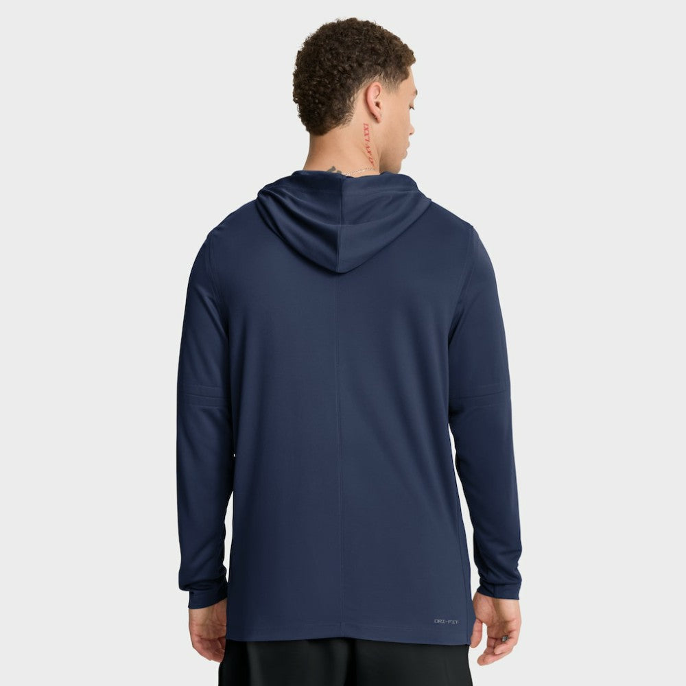 Minnesota Twins Nike City Connect Dri-FIT Long Sleeve Hooded T-Shirt - Navy T-shirts