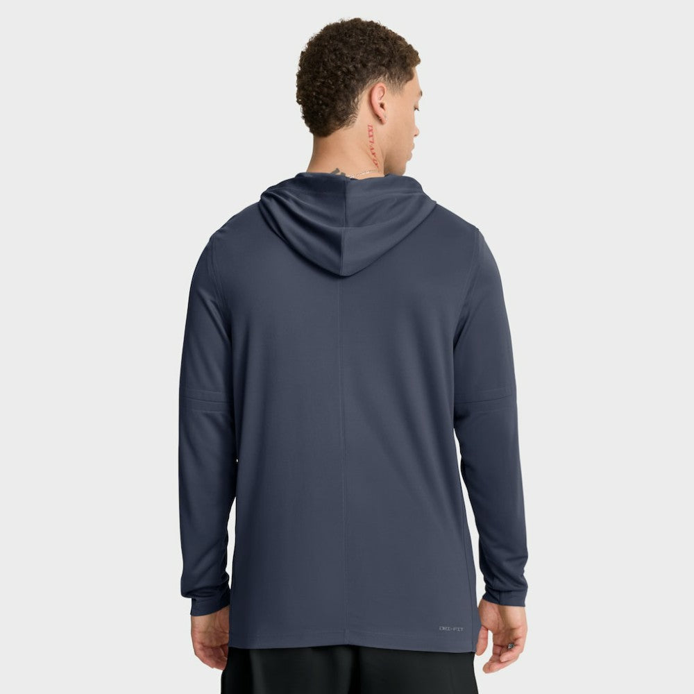 Los Angeles Dodgers Nike City Connect Dri-FIT Long Sleeve Hooded T-Shirt - Navy T-shirts