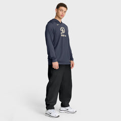 Los Angeles Dodgers Nike City Connect Dri-FIT Long Sleeve Hooded T-Shirt - Navy T-shirts