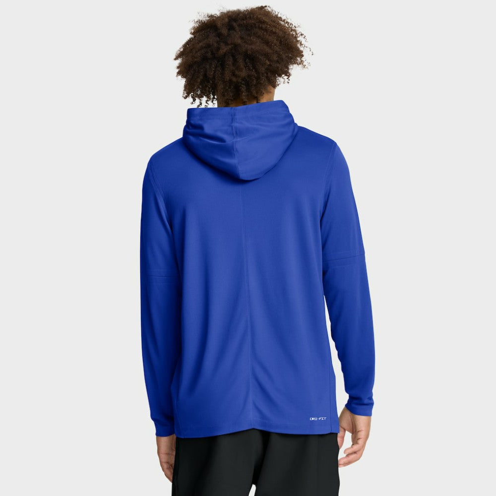 Detroit Tigers Nike City Connect Dri-FIT Long Sleeve Hooded T-Shirt - Royal T-shirts