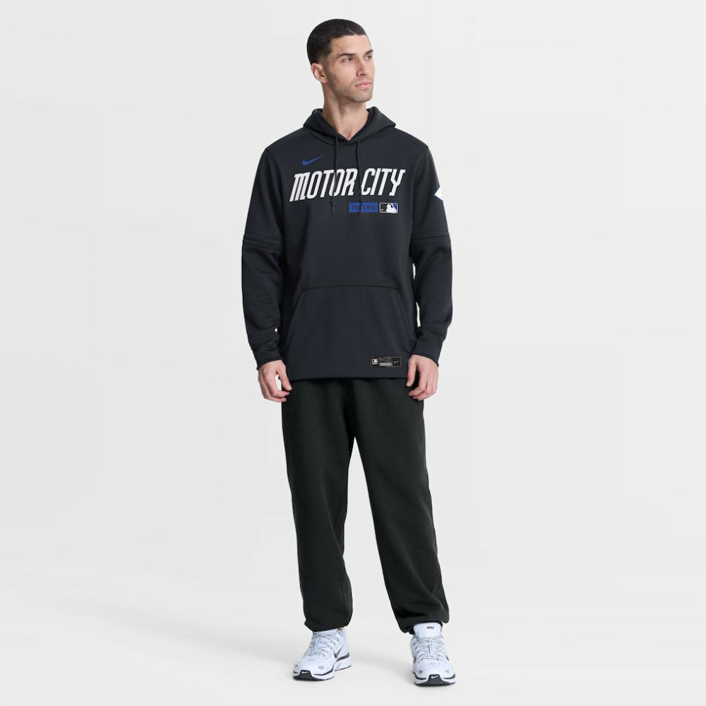 Detroit Tigers Nike Authentic Collection City Connect Therma-FIT Hoodie - Navy Hoodies