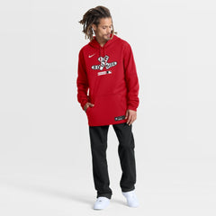 Chicago White Sox Nike Authentic Collection City Connect Therma-FIT Hoodie - Red Hoodies