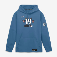 Washington Nationals Nike Authentic Collection City Connect Therma-FIT Hoodie - Blue Hoodies