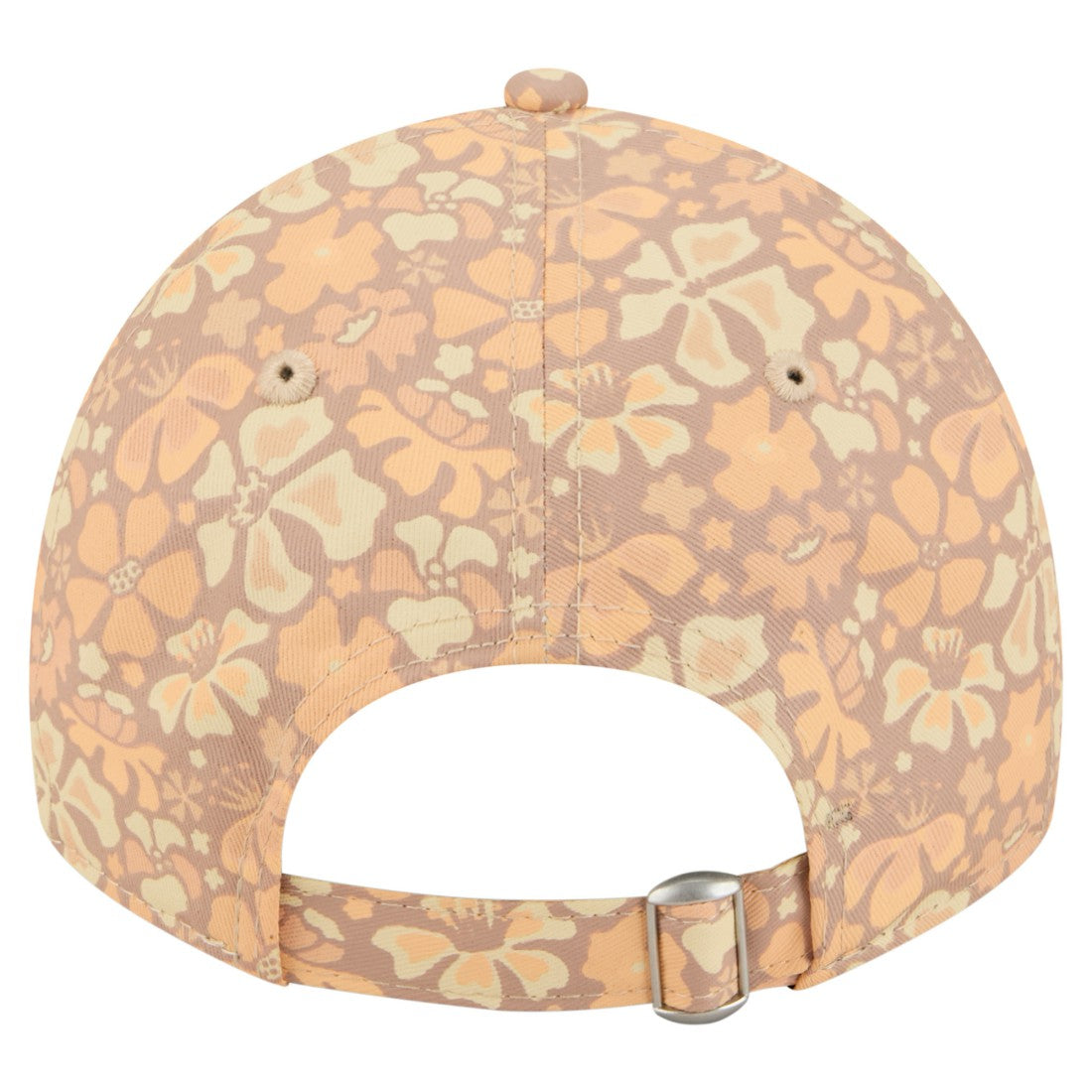 Green Bay Packers New Era Women's Floral 9TWENTY Adjustable Hat Tan