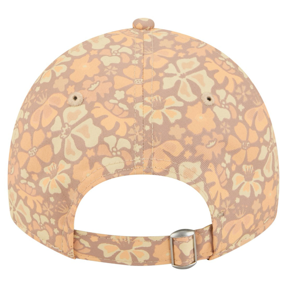 Green Bay Packers New Era Women's Floral 9TWENTY Adjustable Hat Tan