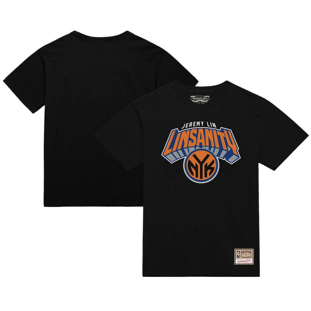 Jeremy Lin New York Knicks Linsanity Logo T-Shirt Black