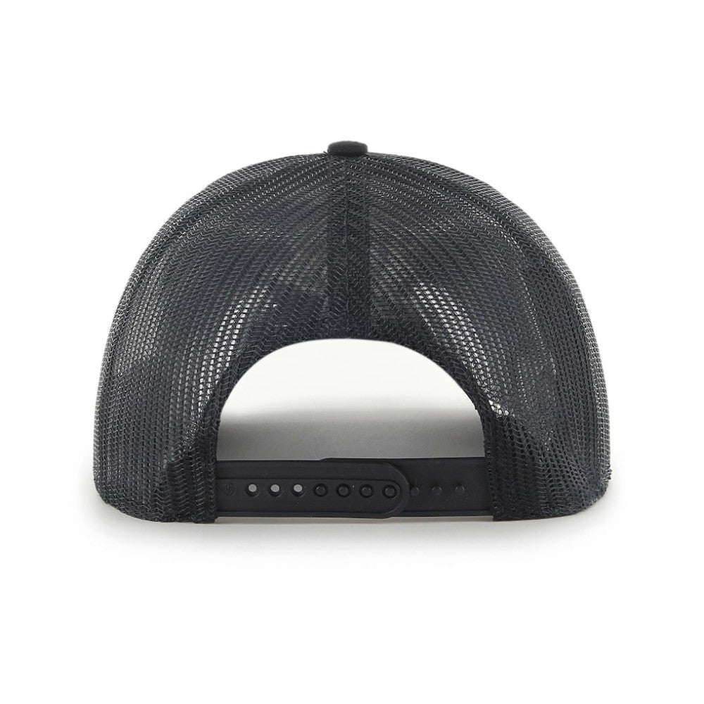 NHL Utah Mammoth '47 Logo Trucker Adjustable Hat - Black/