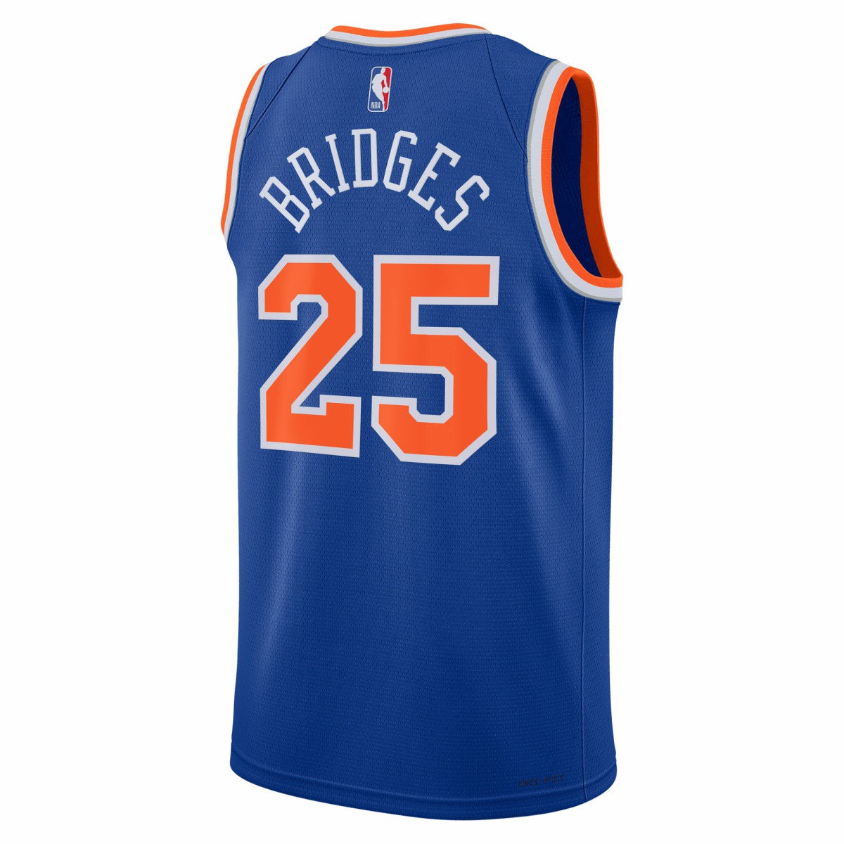 Mikal Bridges New York Knicks Unisex Swingman Jersey Icon Edition Blue