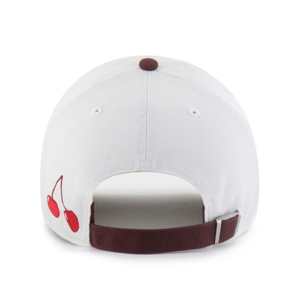 Chicago Cubs '47 Unisex Love Letter Clean Up Adjustable Hat - Stone/Burgundy Hats