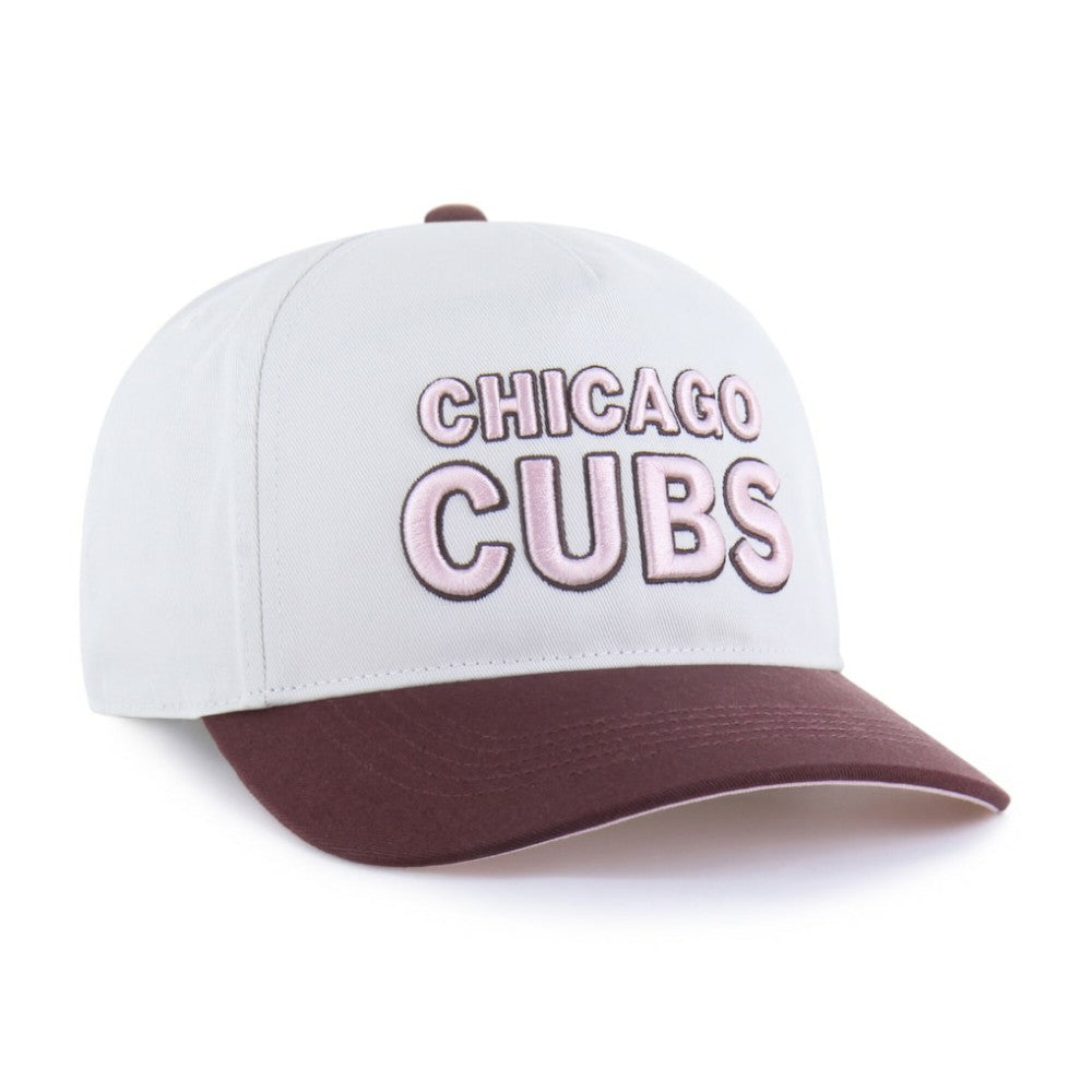 Chicago Cubs '47 Unisex Love Letter Adjustable Hitch Hat - Stone/Burgundy Hats