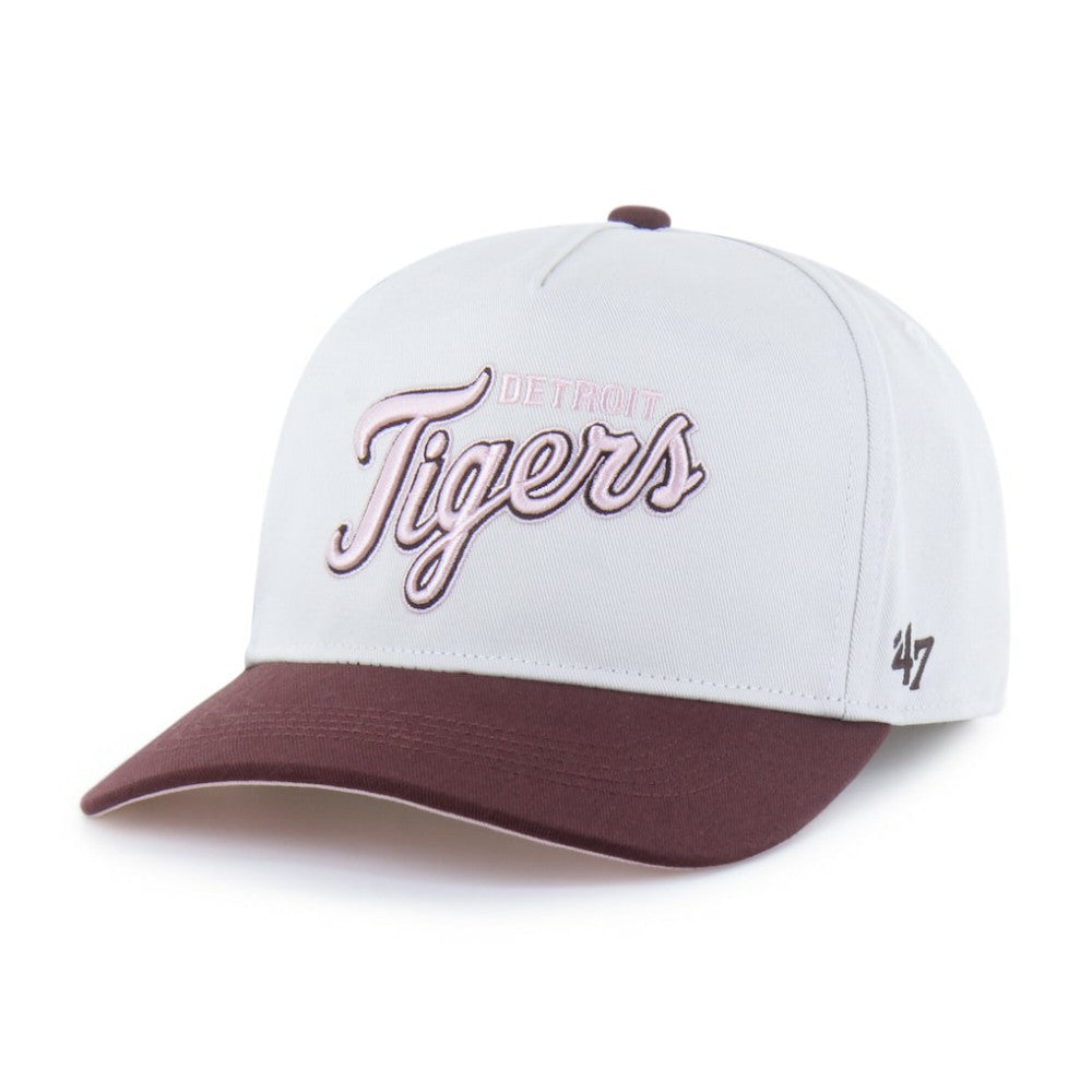 Detroit Tigers '47 Unisex Love Letter Adjustable Hitch Hat - Stone/Burgundy Hats