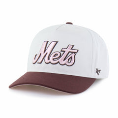 New York Mets '47 Unisex Love Letter Adjustable Hitch Hat - Stone/Burgundy Hats