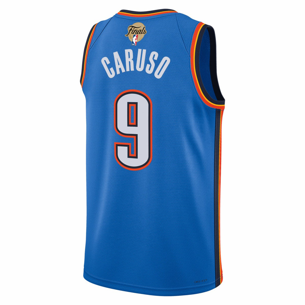 Alex Caruso Oklahoma City Thunder Unisex 2025 NBA Finals Swingman Jersey Icon Edition Blue