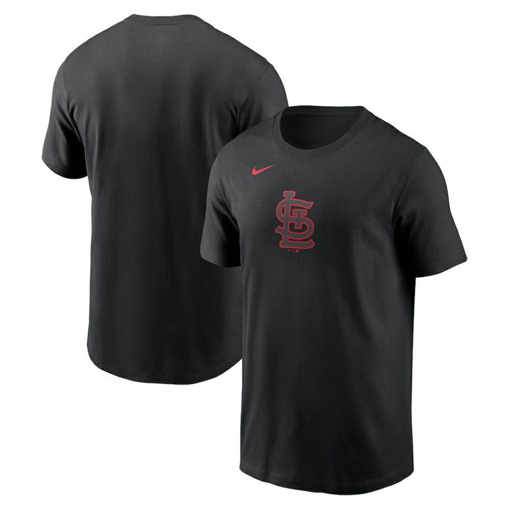 St. Louis Cardinals Nike Color Pop T-Shirt - Black T-shirts