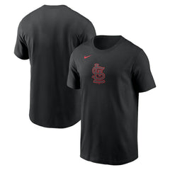St. Louis Cardinals Nike Color Pop T-Shirt - Black T-shirts
