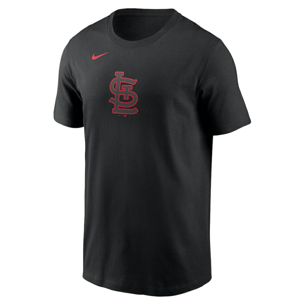 St. Louis Cardinals Nike Color Pop T-Shirt - Black T-shirts