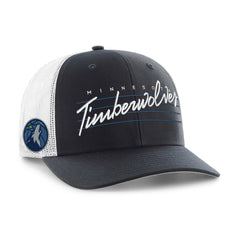 Minnesota Timberwolves '47 Downburst Trucker Adjustable Hat Navy