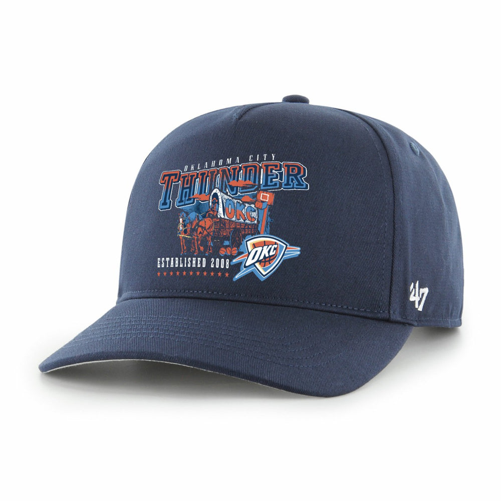Oklahoma City Thunder '47 Solid Hitch Adjustable Hat Navy