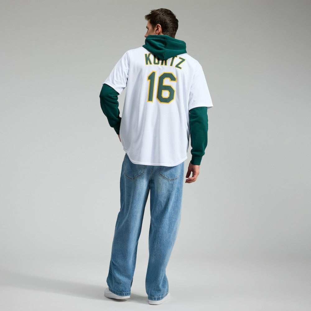 Nick Kurtz Athletics Nike Home Replica Player Jersey - White Jerseys