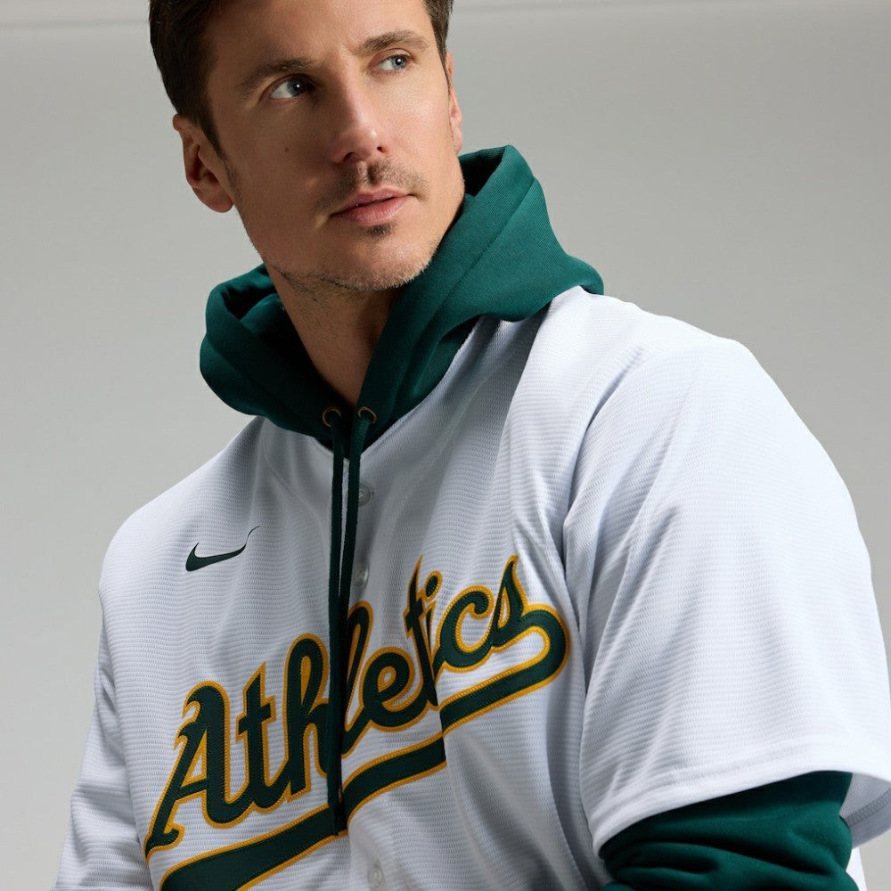Nick Kurtz Athletics Nike Home Replica Player Jersey - White Jerseys