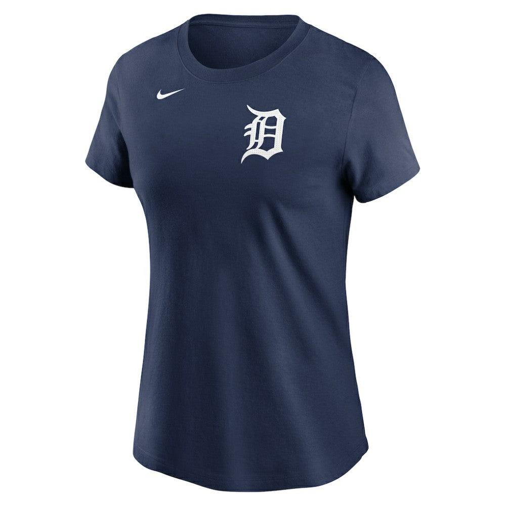 Riley Greene Detroit Tigers Nike Women's Cooperstown Collection Fuse Name & Number T-Shirt - Navy T-shirts