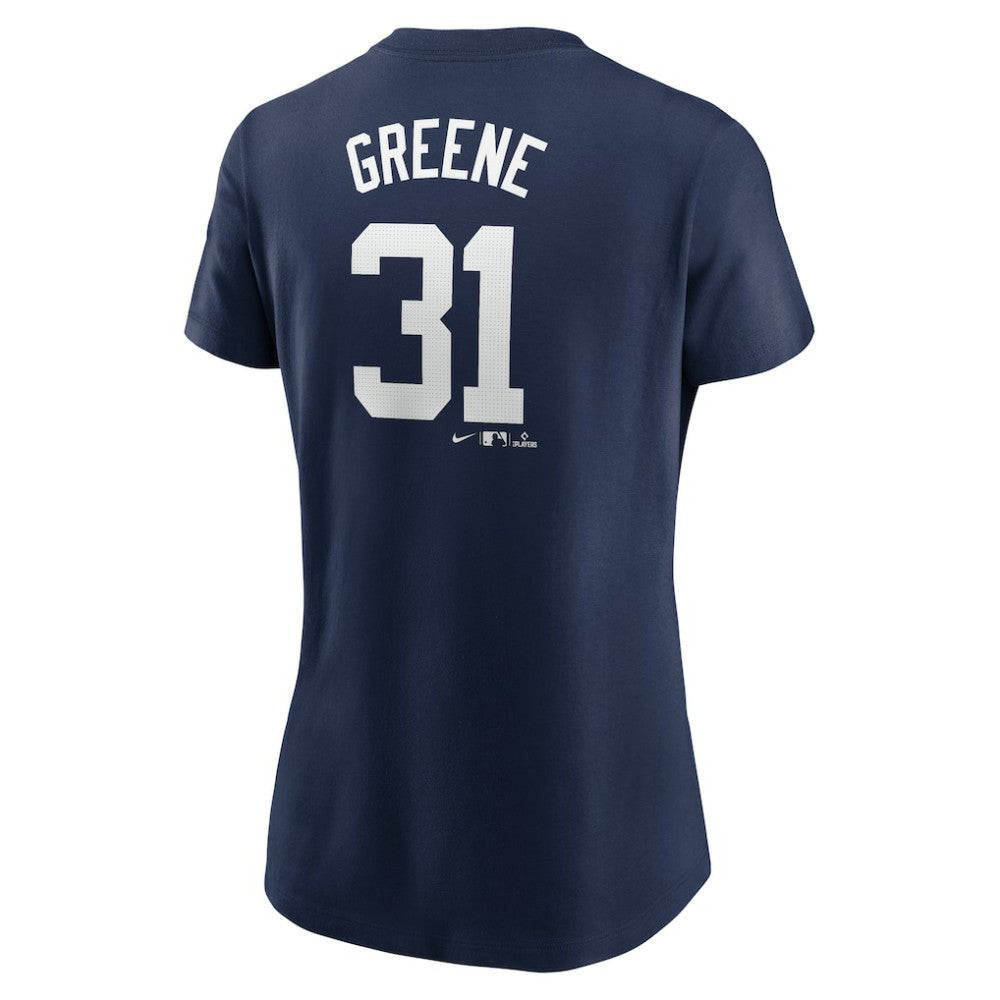 Riley Greene Detroit Tigers Nike Women's Cooperstown Collection Fuse Name & Number T-Shirt - Navy T-shirts