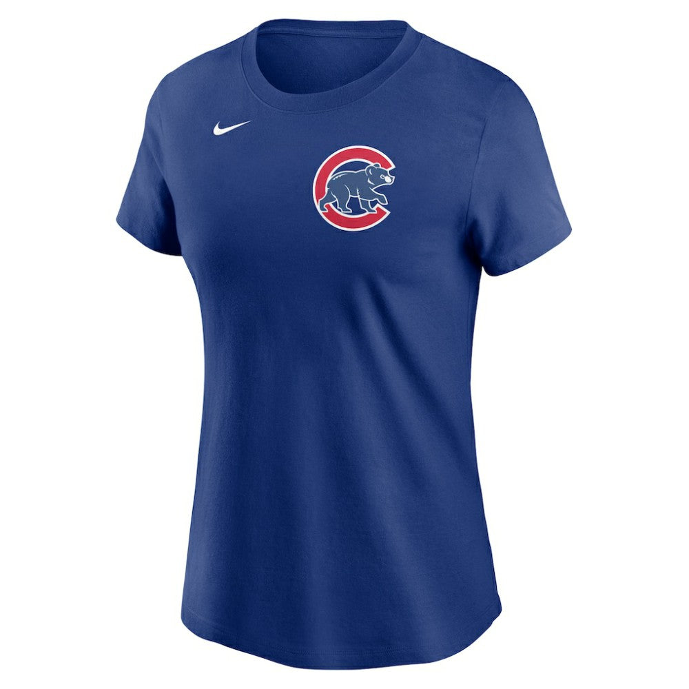 Pete Crow-Armstrong Chicago Cubs Nike Women's Cooperstown Collection Fuse Name & Number T-Shirt - Royal T-shirts