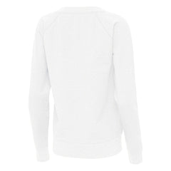 Buffalo Bills Antigua Women's Varsity Tri-Blend V-Neck Long Sleeve T-Shirt White