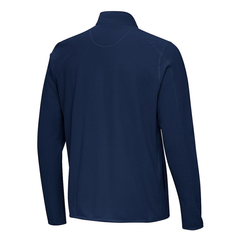 Chicago Bears Antigua Step Up Quarter-Zip Pullover Navy