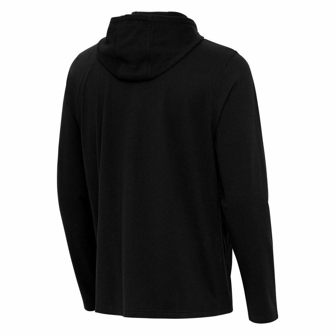 Tampa Bay Buccaneers Antigua Connected Quarter-Zip Pullover Hoodie Black