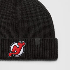 NHL New Jersey Devils lululemon Unisex Close-Fit Wool-Blend Ribbed Beanie - Black