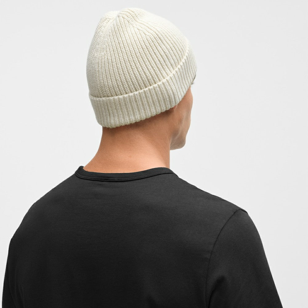 NHL New York Rangers lululemon Unisex Close-Fit Wool-Blend Ribbed Beanie - Heathered Bone