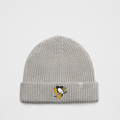 NHL Pittsburgh Penguins lululemon Unisex Close-Fit Wool-Blend Ribbed Beanie - Heathered Gull Grey
