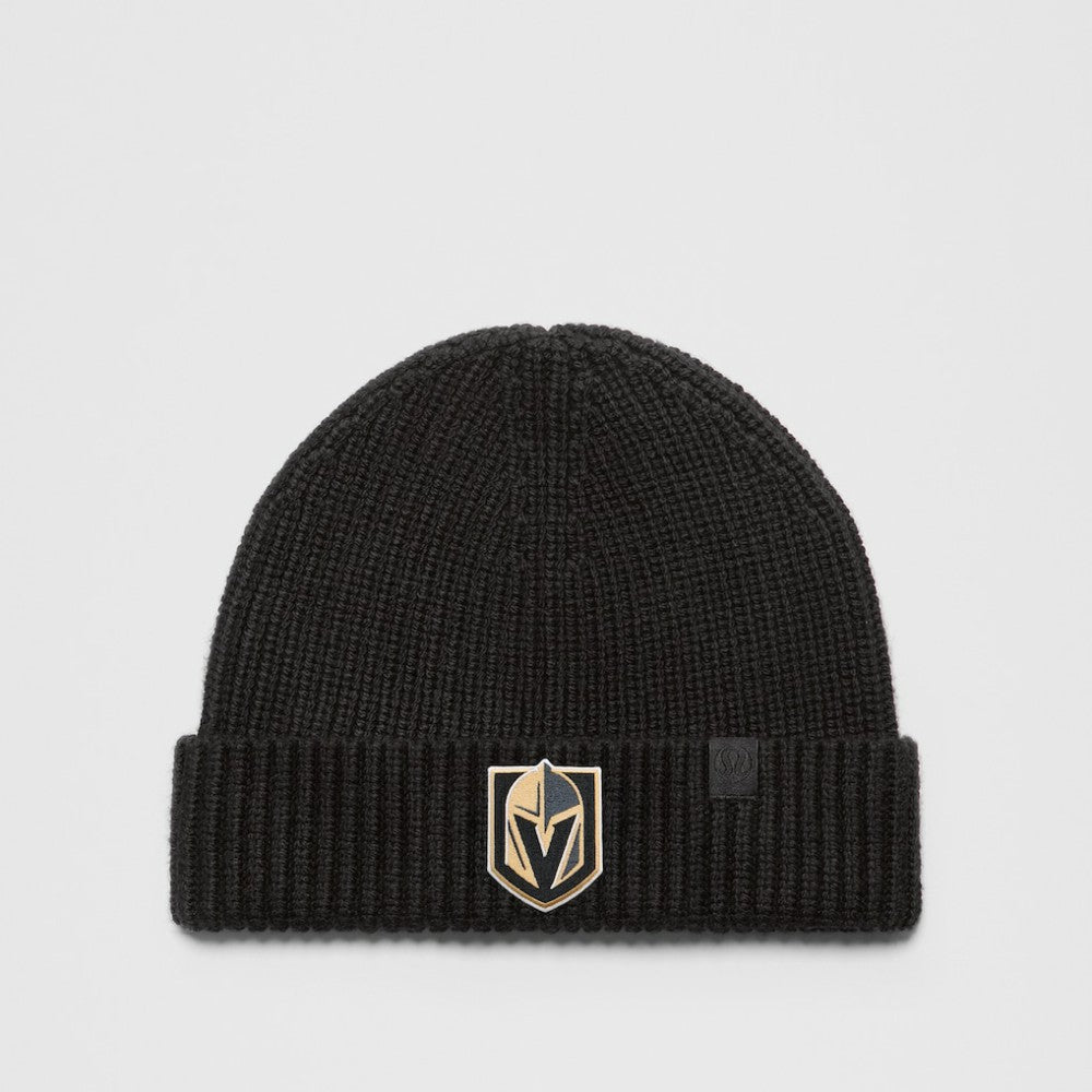 NHL Vegas Golden Knights lululemon Unisex Close-Fit Wool-Blend Ribbed Beanie - Black