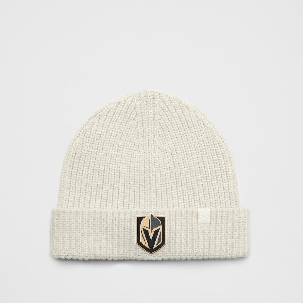 NHL Vegas Golden Knights lululemon Unisex Close-Fit Wool-Blend Ribbed Beanie - Heathered Bone