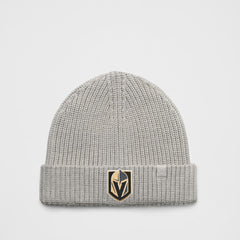 NHL Vegas Golden Knights lululemon Unisex Close-Fit Wool-Blend Ribbed Beanie - Heathered Gull Grey