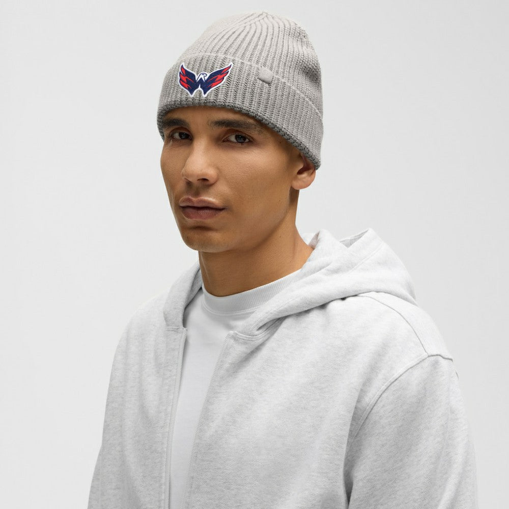 NHL Washington Capitals lululemon Unisex Close-Fit Wool-Blend Ribbed Beanie - Heathered Gull Grey