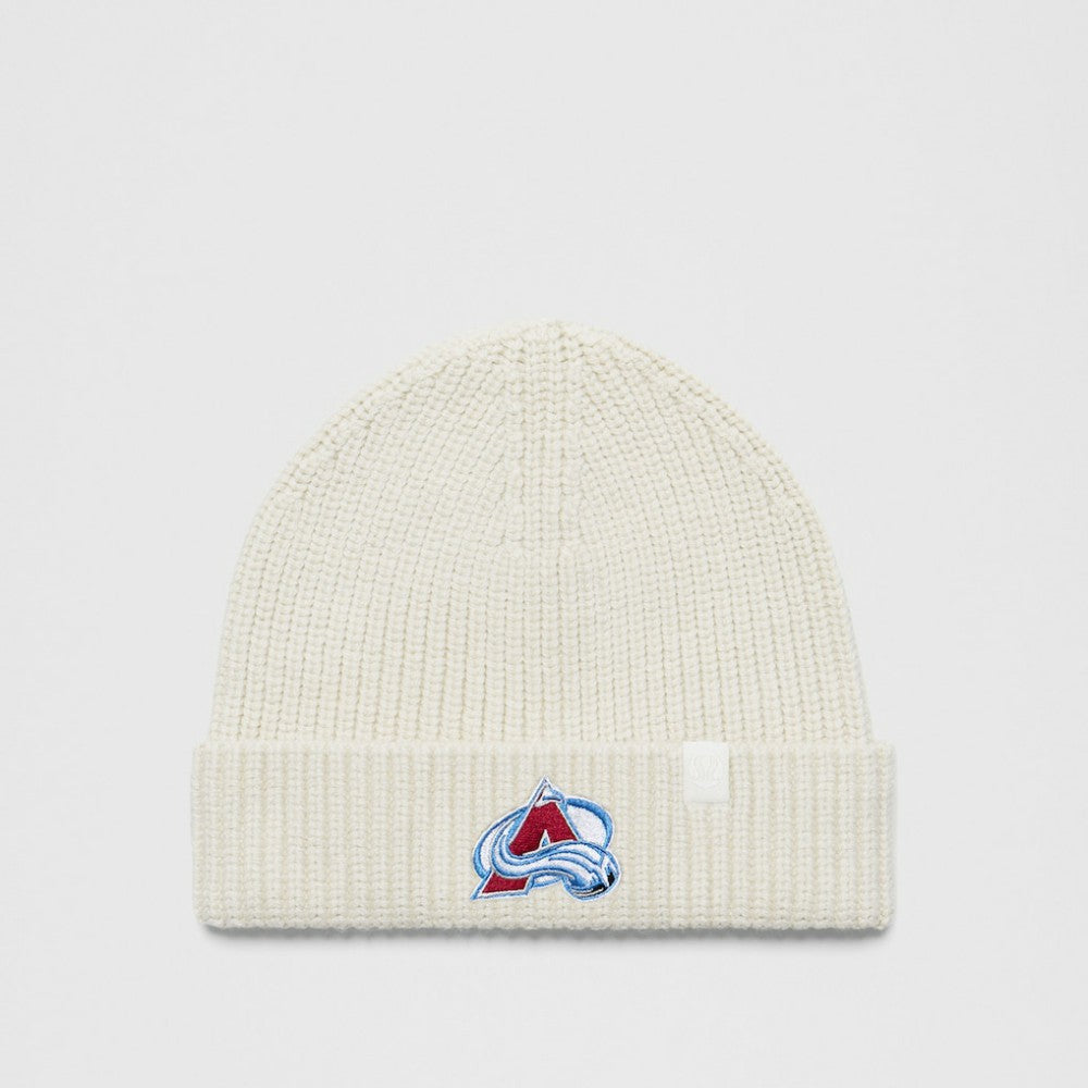 NHL Colorado Avalanche lululemon Unisex Close-Fit Wool-Blend Ribbed Beanie - Heathered Bone