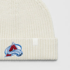 NHL Colorado Avalanche lululemon Unisex Close-Fit Wool-Blend Ribbed Beanie - Heathered Bone