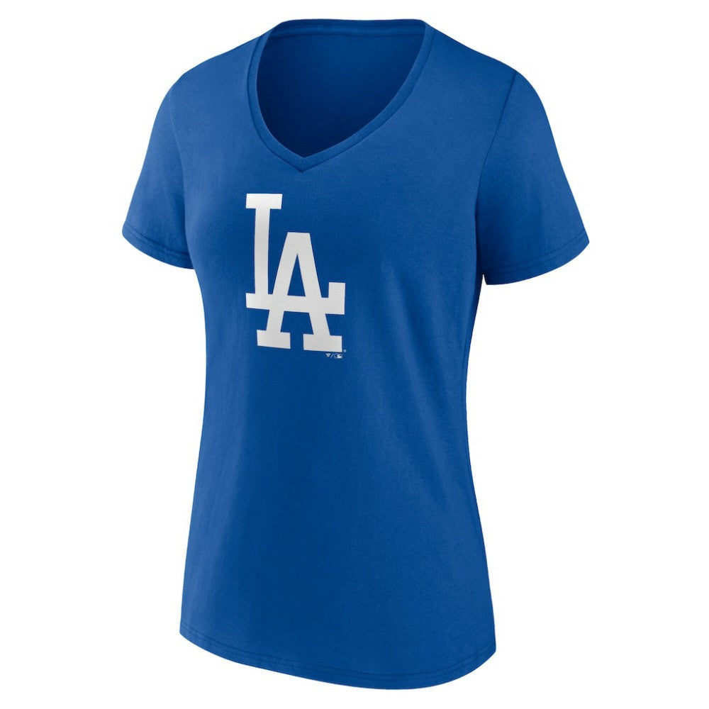 Shohei Ohtani Los Angeles Dodgers Women's Player Name & Number V-Neck T-Shirt - Royal T-shirts
