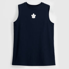 NHL Toronto Maple Leafs lululemon Women's All Yours Organic Cotton Tank Top - True Navy